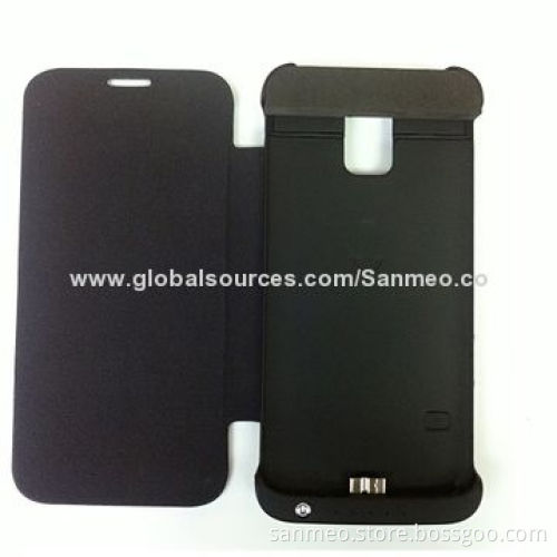 Power Case for Samsung Galaxy S5 with Li-polymer 3,200mAh Capacity, Around 4 Hours Charging TimeNew